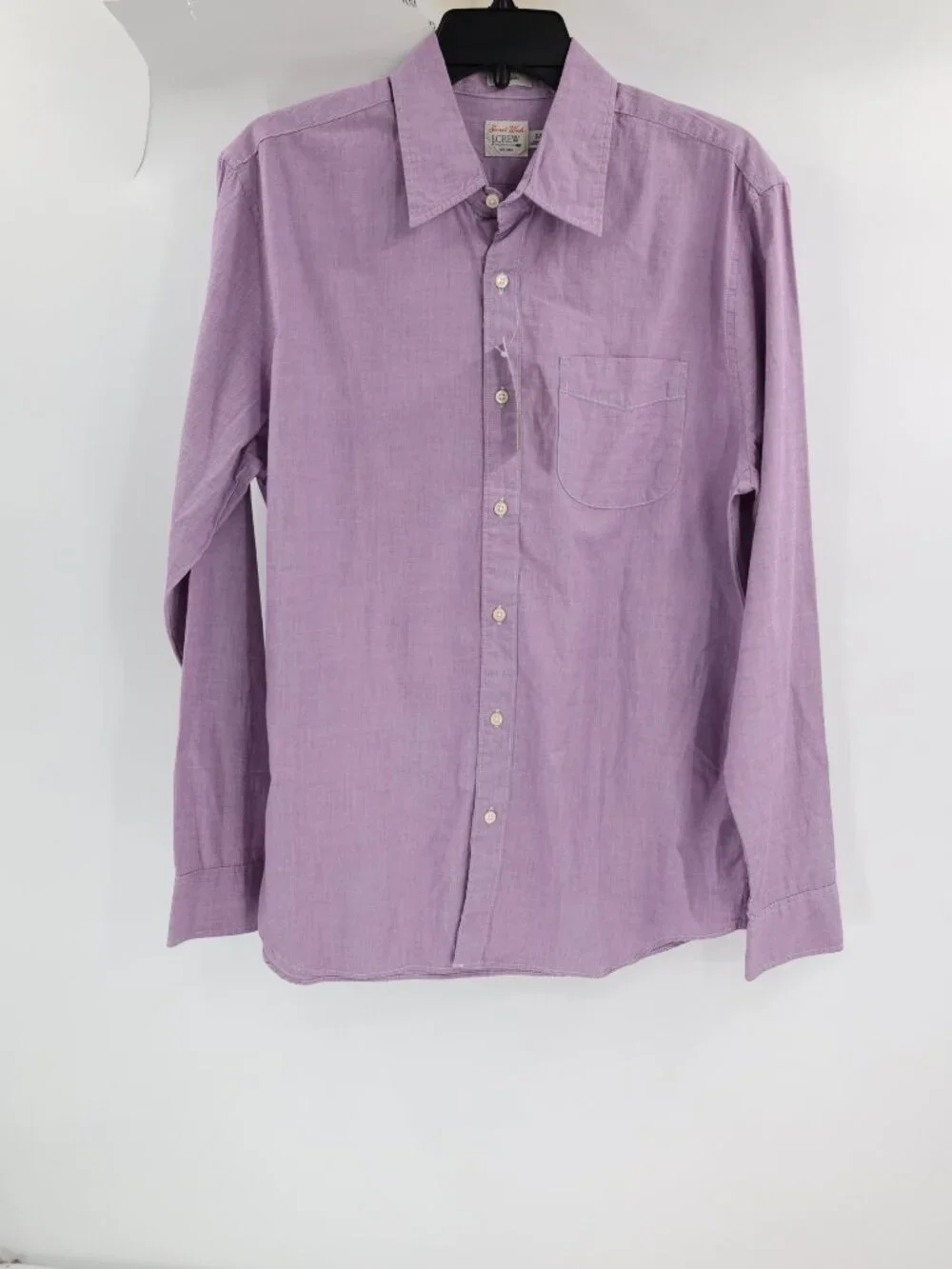 NWT J Crew Shirt Men’s Medium Secret Wash Classic Button Up Long Sleeve poplin